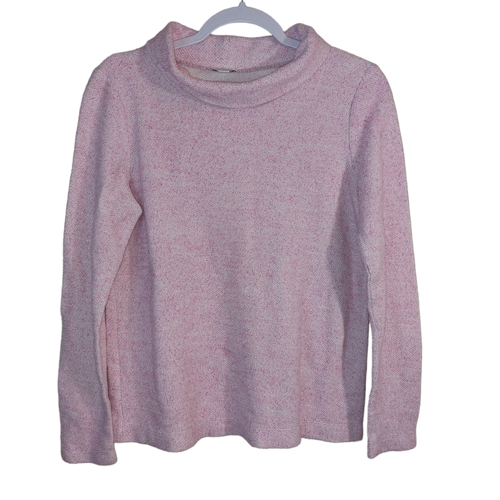 𝅺J. CREW LADIES LONG SLEEVE FAUX TURTLENECK SWEATER- S